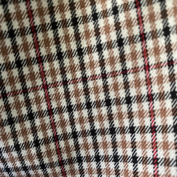 Talbots Women's Chatham Ankle Pants Size 14 Plaid Side-Zipper Slits - Picture 7 of 10